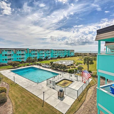 Beachfront Condo With Boardwalk And Pool Access! Atlantic Beach Exteriör bild