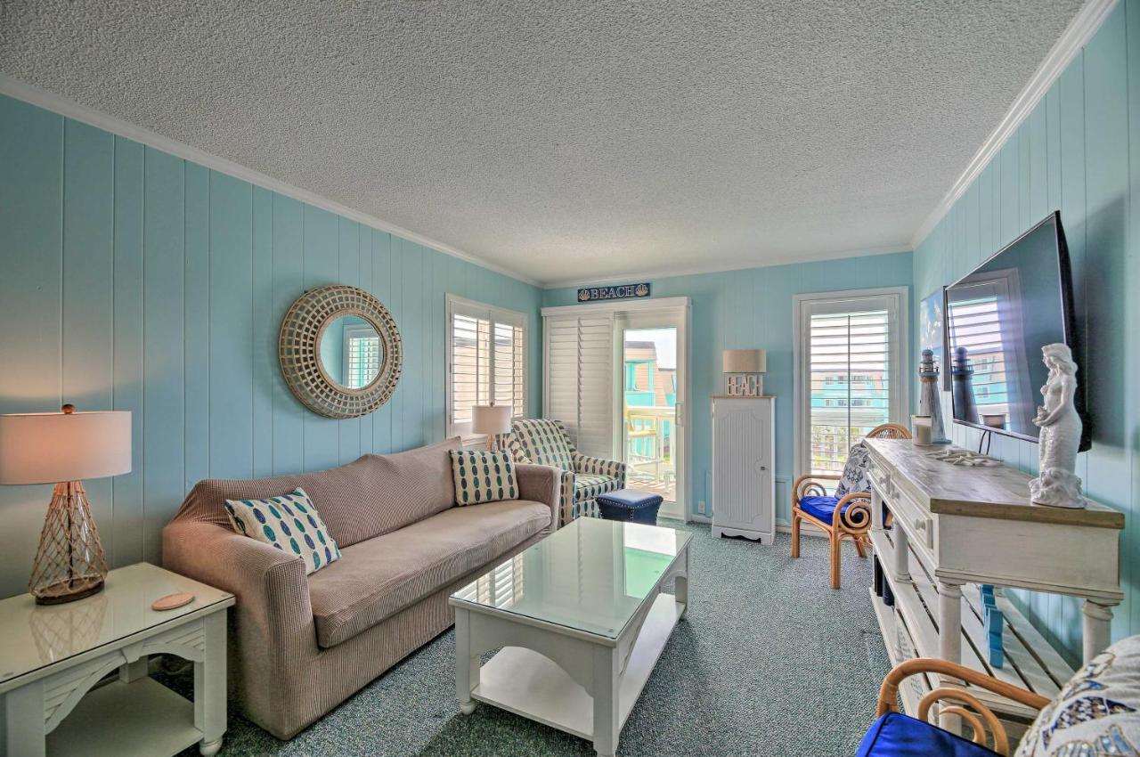 Beachfront Condo With Boardwalk And Pool Access! Atlantic Beach Exteriör bild