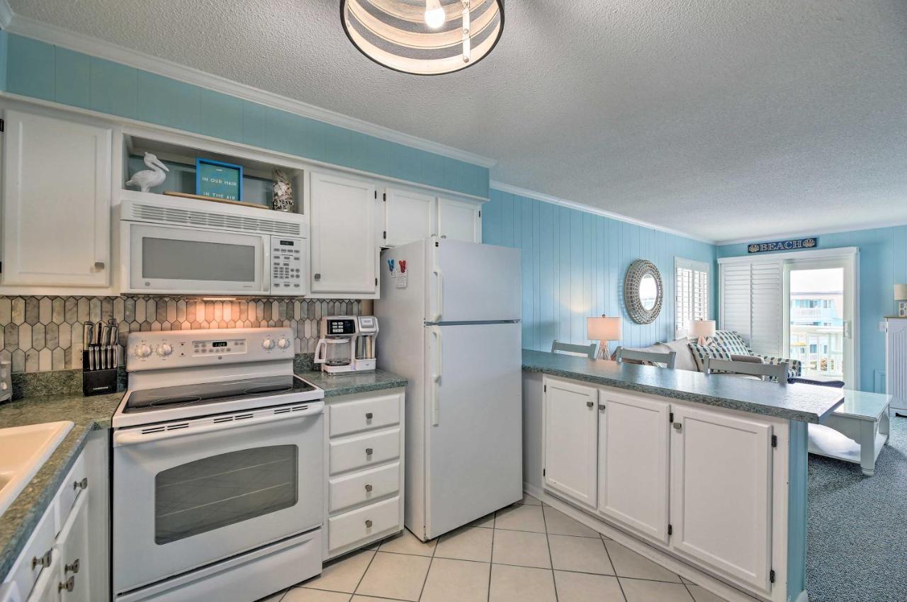 Beachfront Condo With Boardwalk And Pool Access! Atlantic Beach Exteriör bild