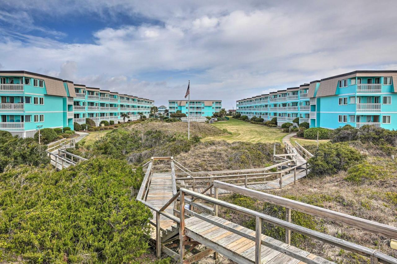 Beachfront Condo With Boardwalk And Pool Access! Atlantic Beach Exteriör bild