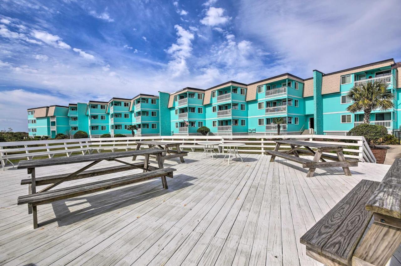 Beachfront Condo With Boardwalk And Pool Access! Atlantic Beach Exteriör bild
