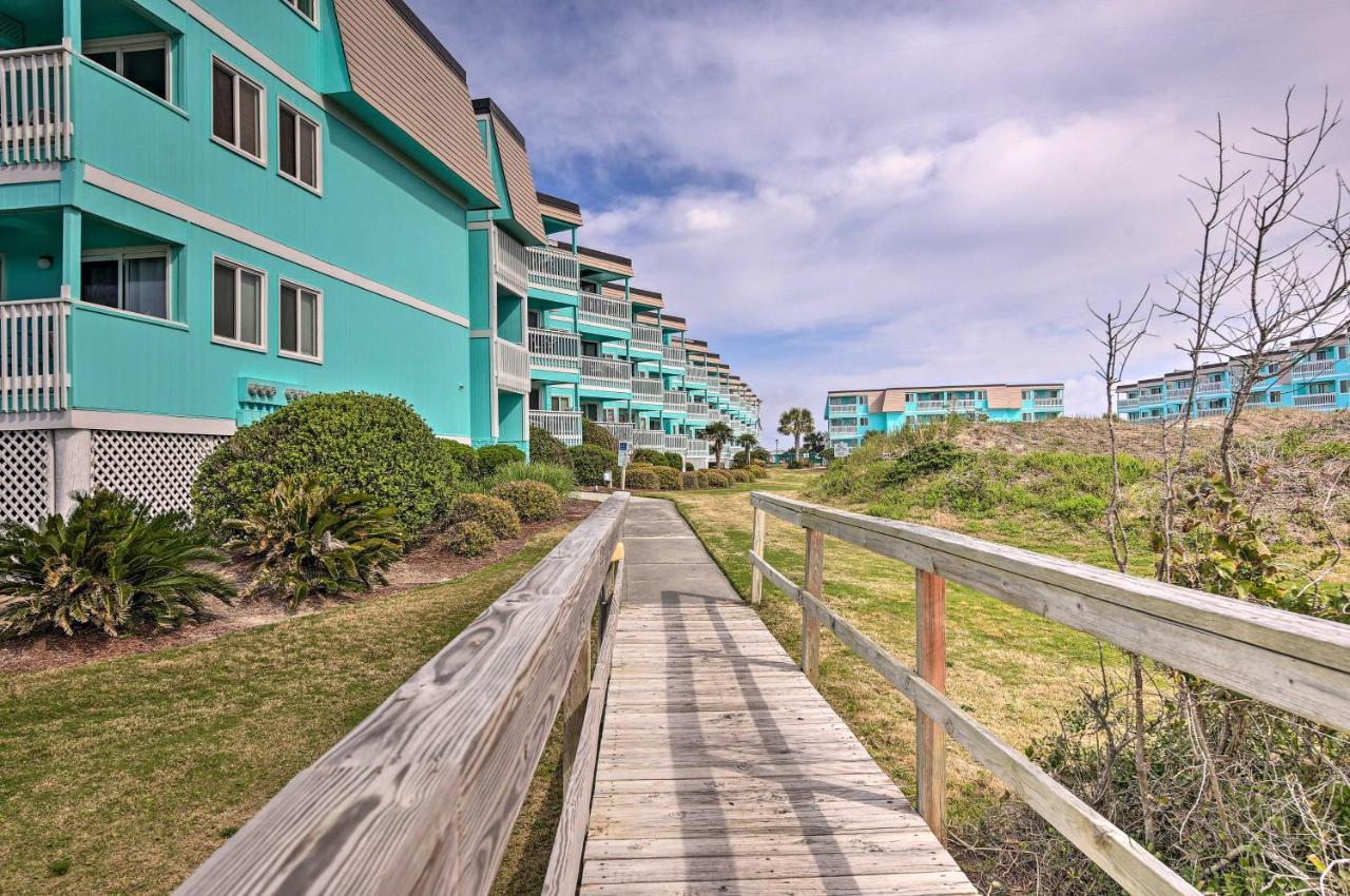 Beachfront Condo With Boardwalk And Pool Access! Atlantic Beach Exteriör bild